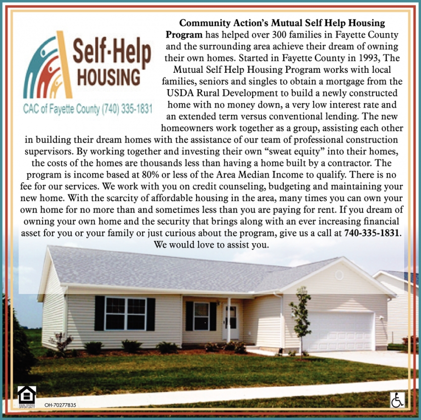 Community Action's Mutual Self Help Housing