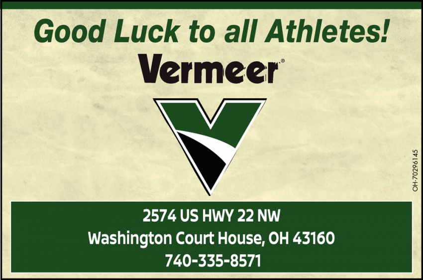 Good Luck To All Athletes!