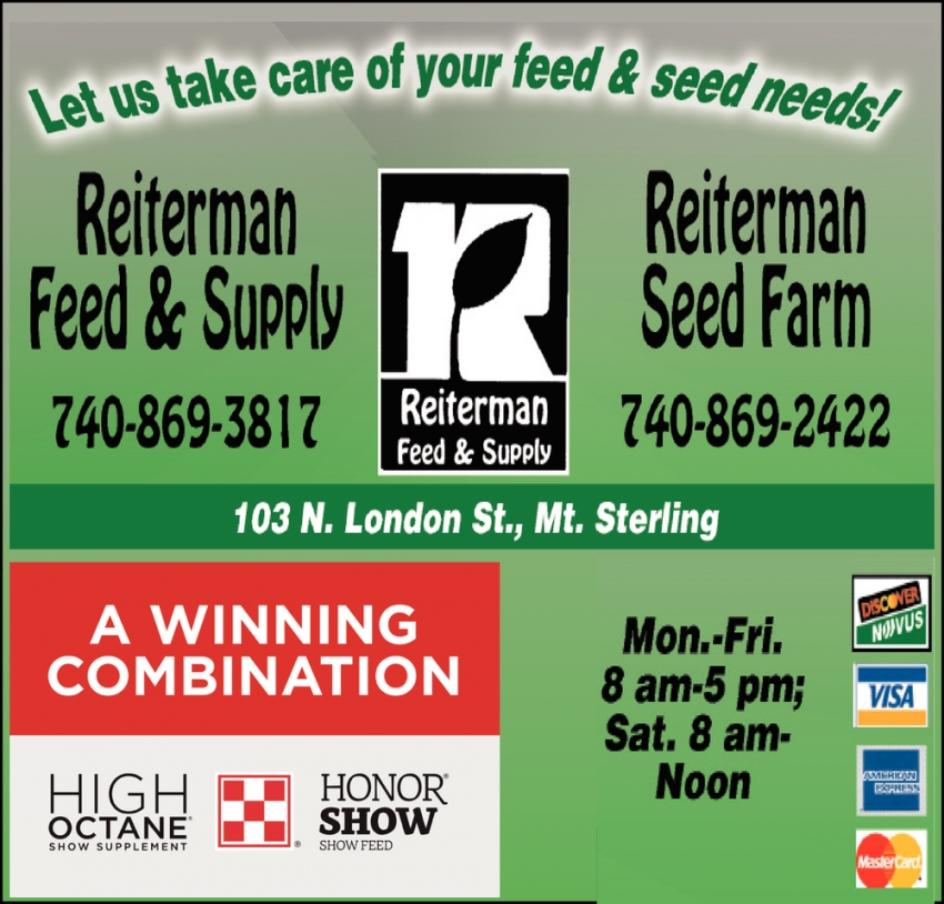 Reiterman Seed Farm