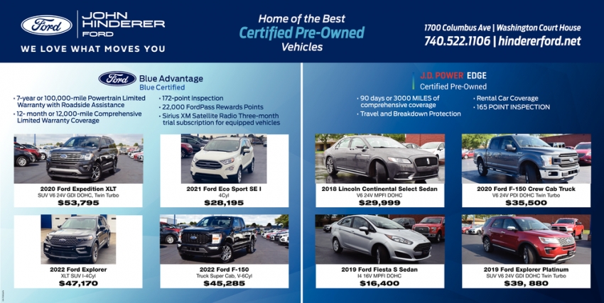 Home Of The Best Certified Pre-Owned