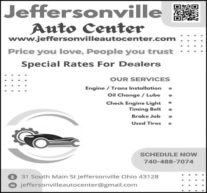 Special Rates for Dealers