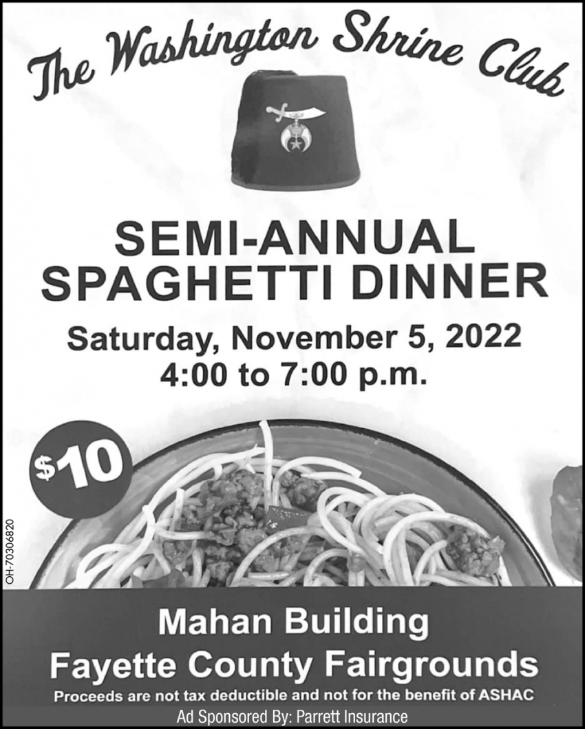 Semi-Annual Spaghetti Dinner
