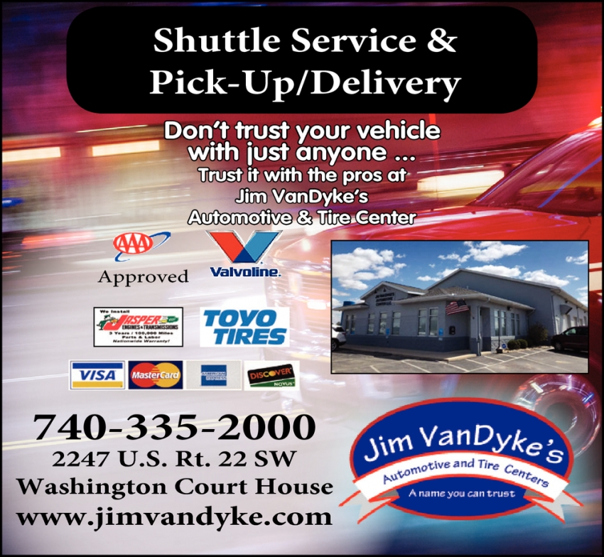 Shuttle Service & Pick-Up/Delivery