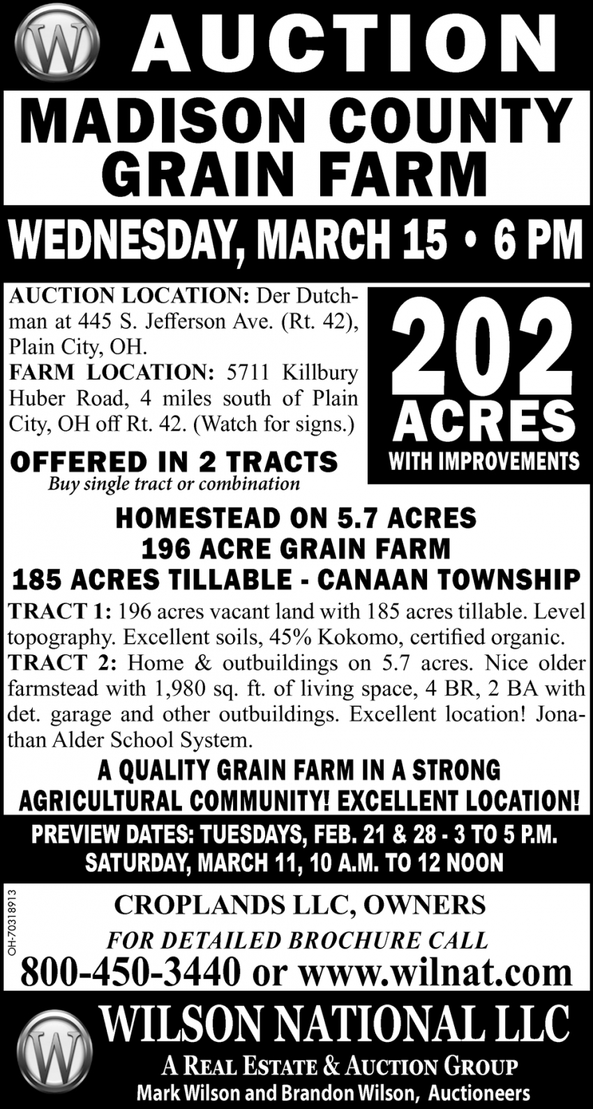 Madison County Grain Farm