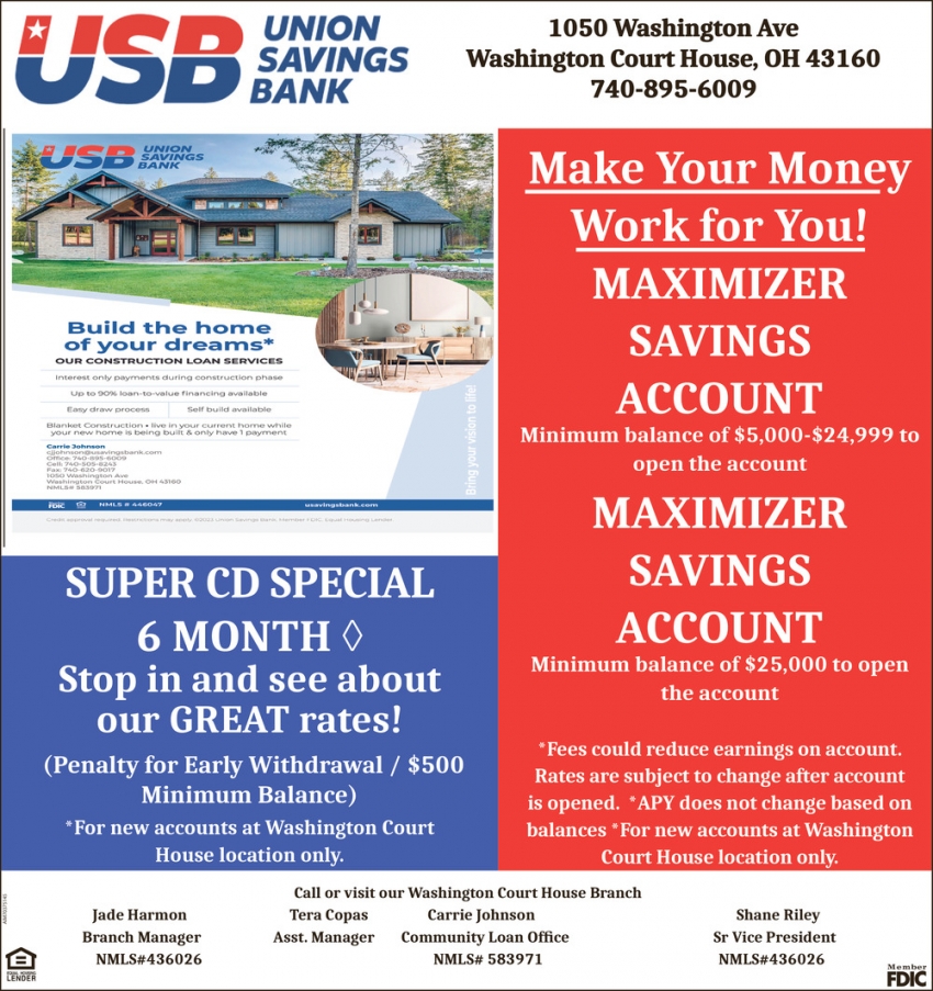 USB / Union Savings Bank - Washington Court House