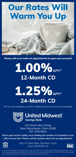 Our Rates Will Warm You Up