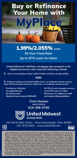 Buy or Refinance Your Home with MyPlace