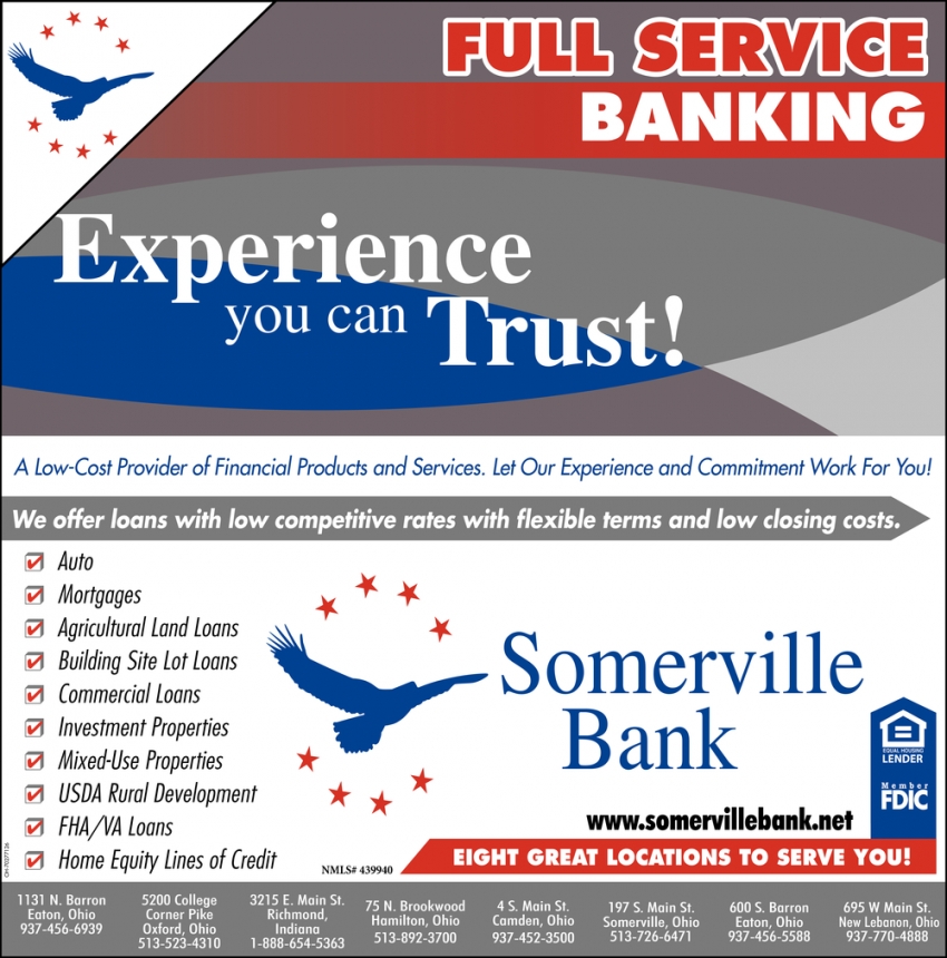 Full Service Banking