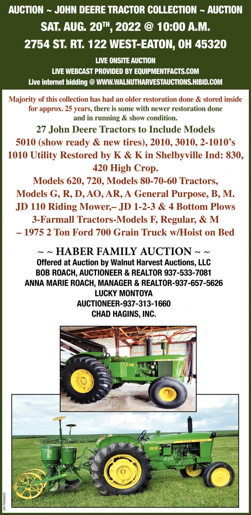 John Deere Tractor Collection