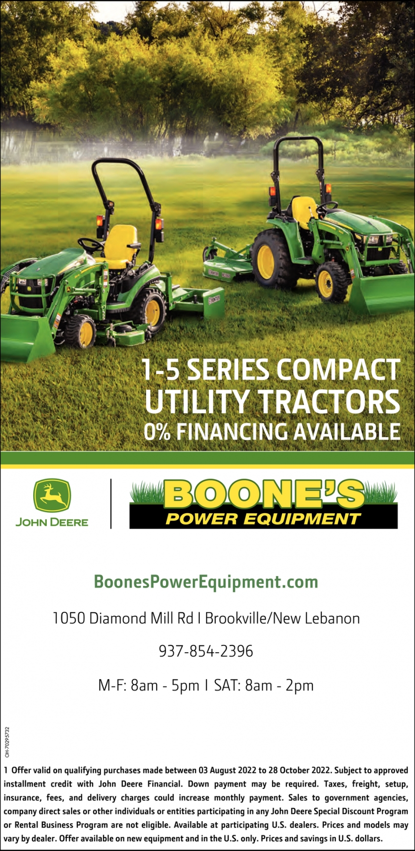 1-5 Series Compact Utility Tractors