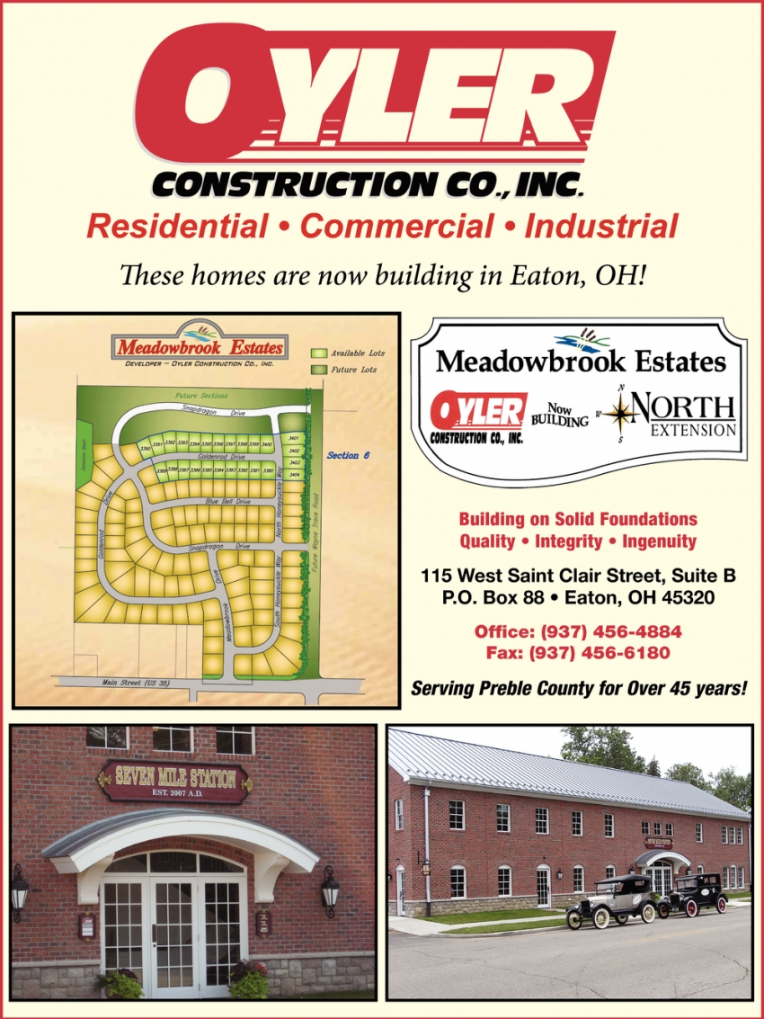 Residential, Commercial & Industrial Construction