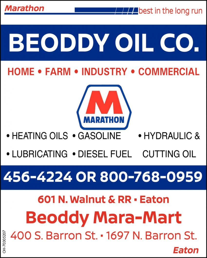 Home, Farm, Industry, Commercial Oil