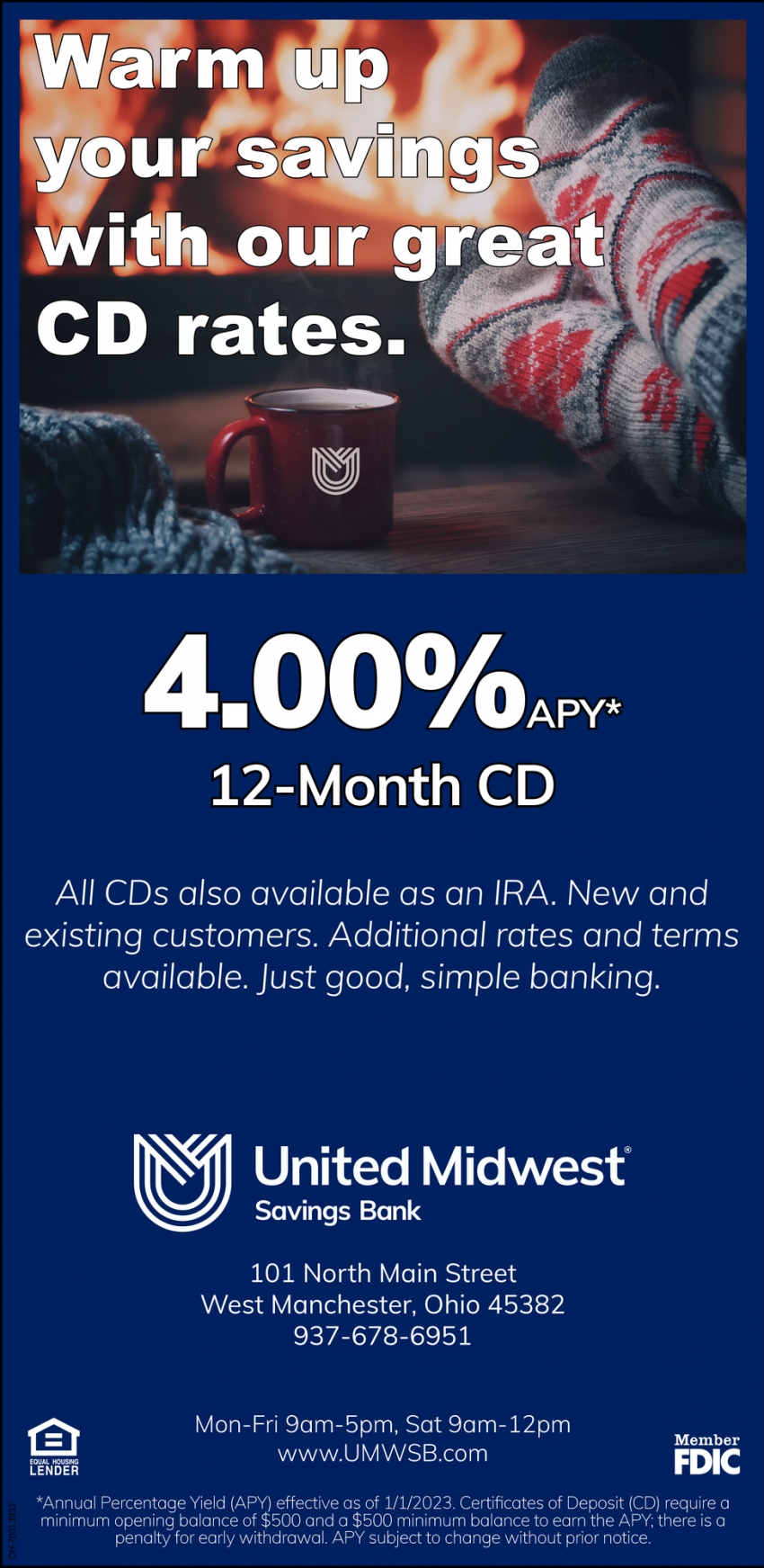 Warm Up Your Savings With Our Great CD Rates