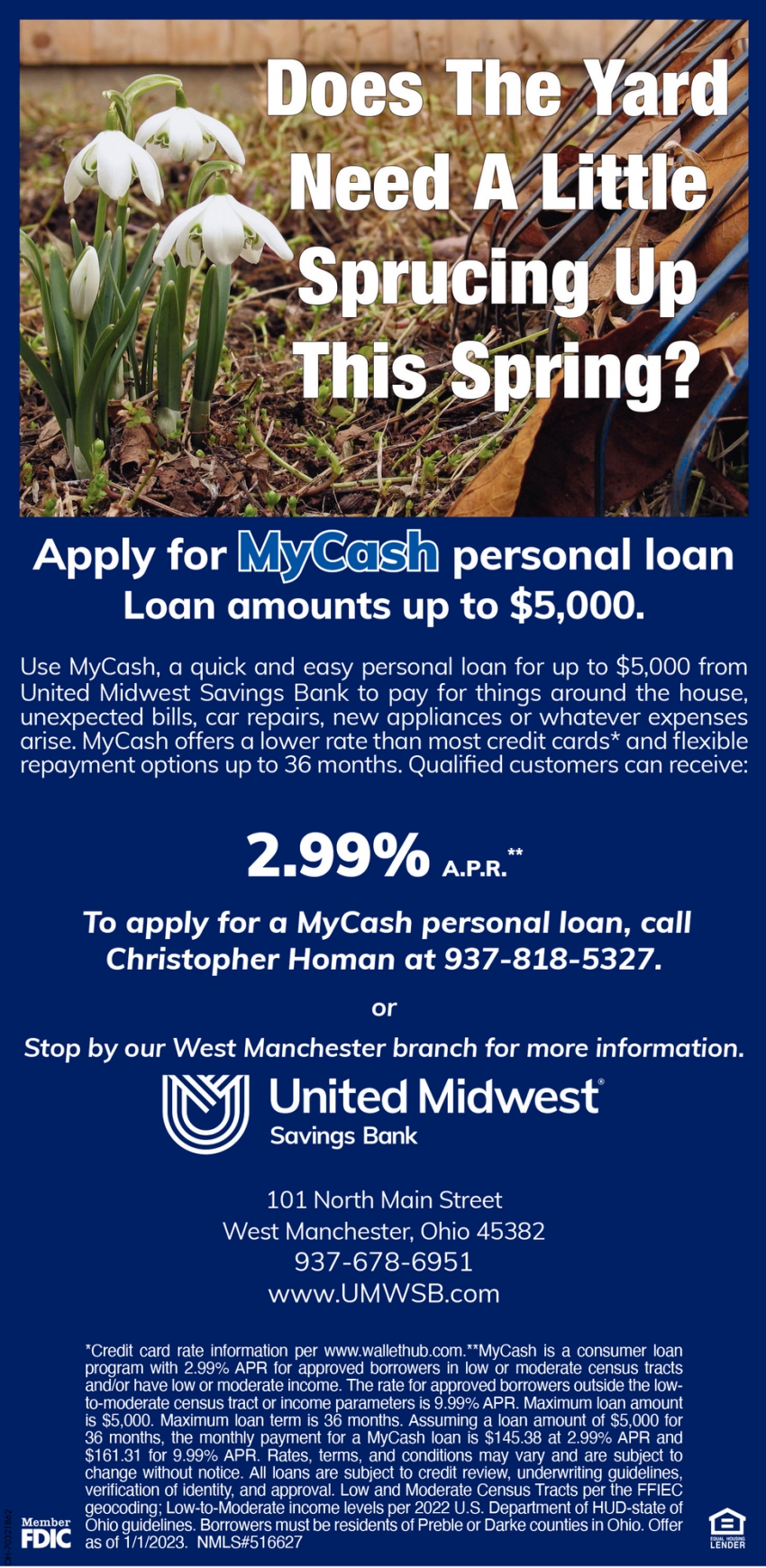 Apply for MyCash Personal Loan