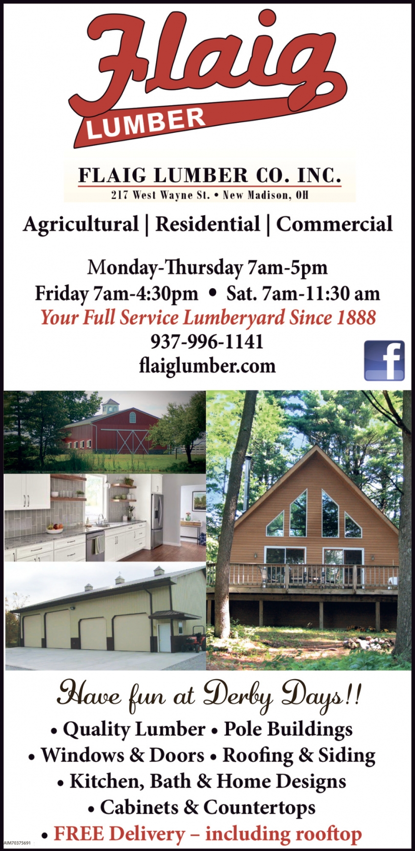 Agricultural - Residential - Commercial