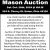 Mason Auction