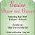 Easter Dinner and Bazaar