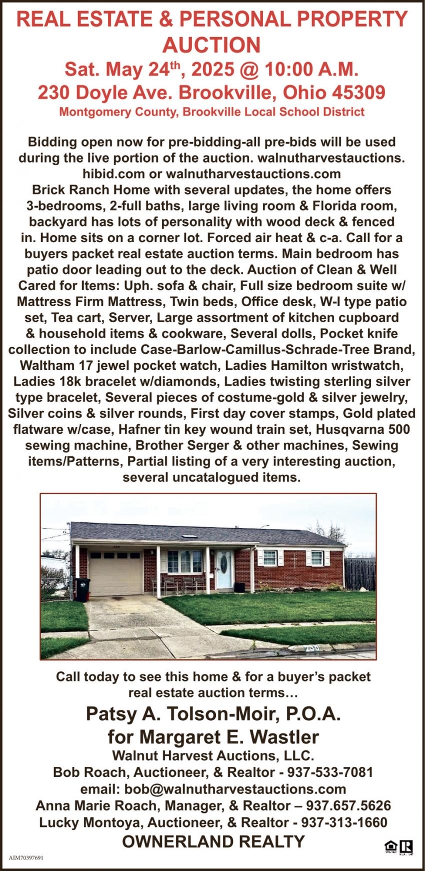 Walnut Harvest Auctions, LLC