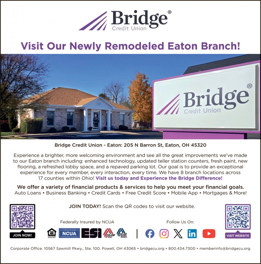 Bridge Credit Union - Eaton