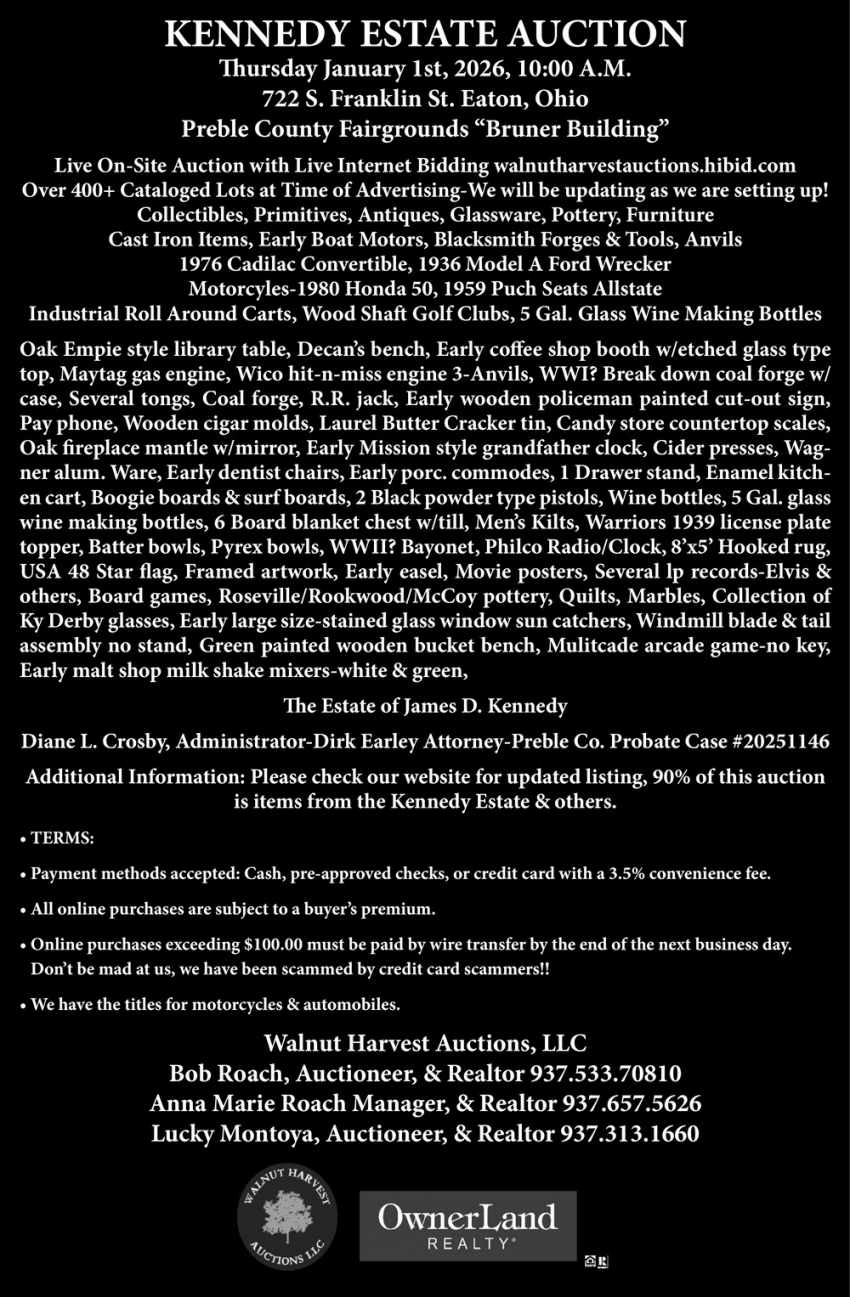 Walnut Harvest Auctions, LLC