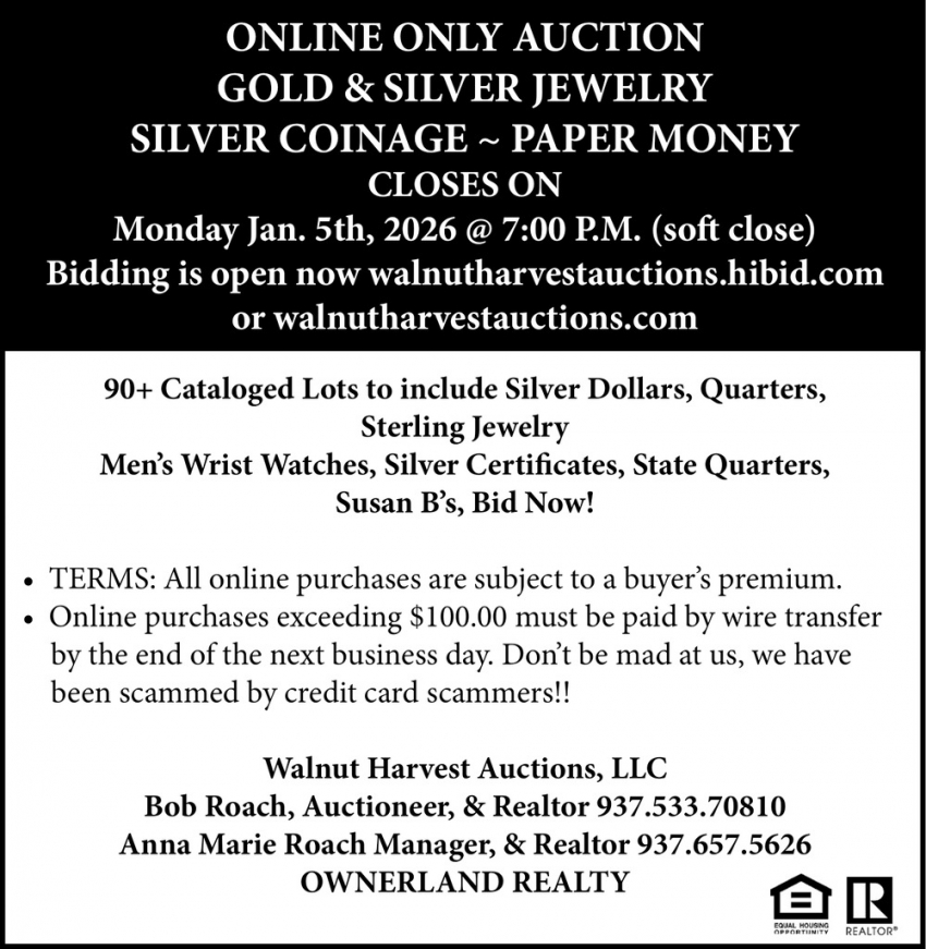 Walnut Harvest Auctions, LLC
