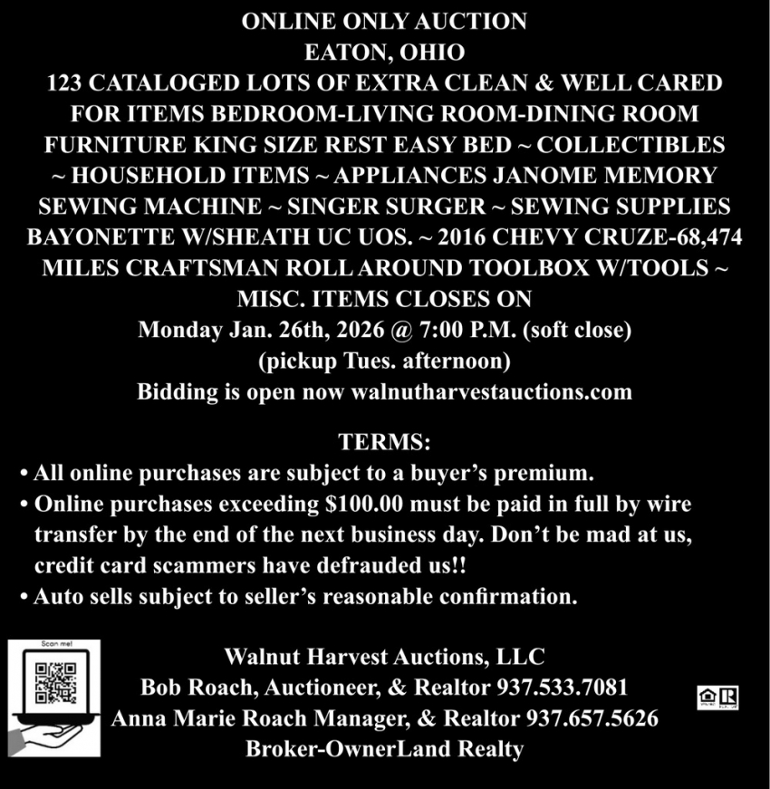 Walnut Harvest Auctions, LLC