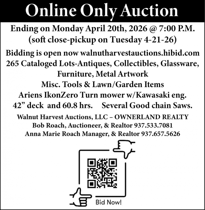 Walnut Harvest Auctions, LLC