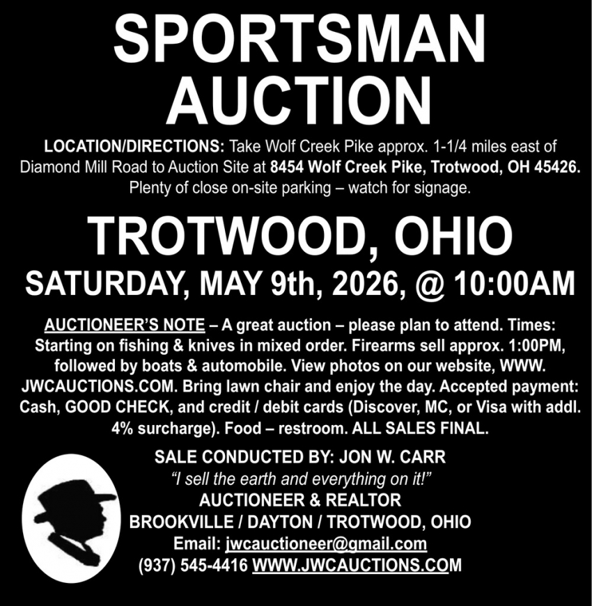 Jon W Carr Auctioneer