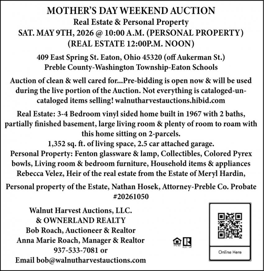 Walnut Harvest Auctions, LLC