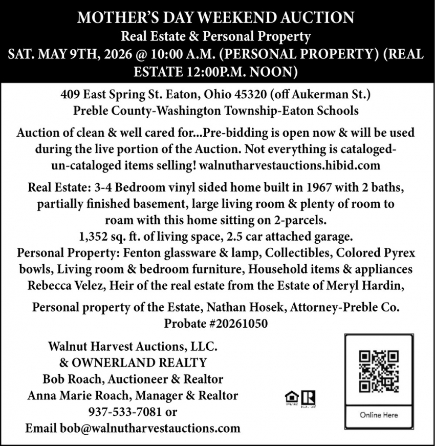 Walnut Harvest Auctions, LLC