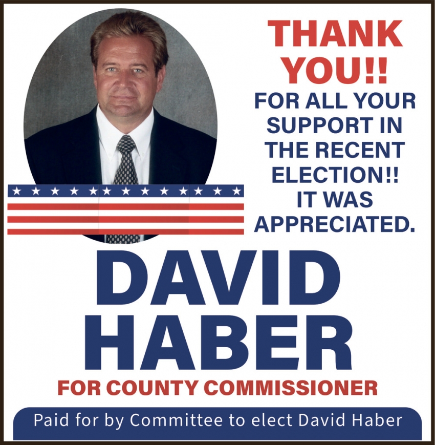 David Haber for County Commissioner