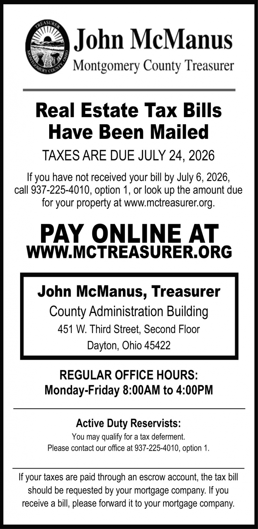 Montgomery County - John McManus