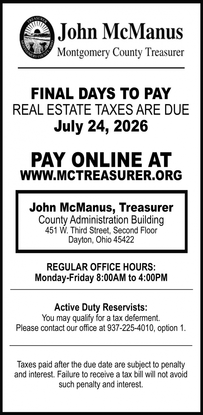 Montgomery County - John McManus