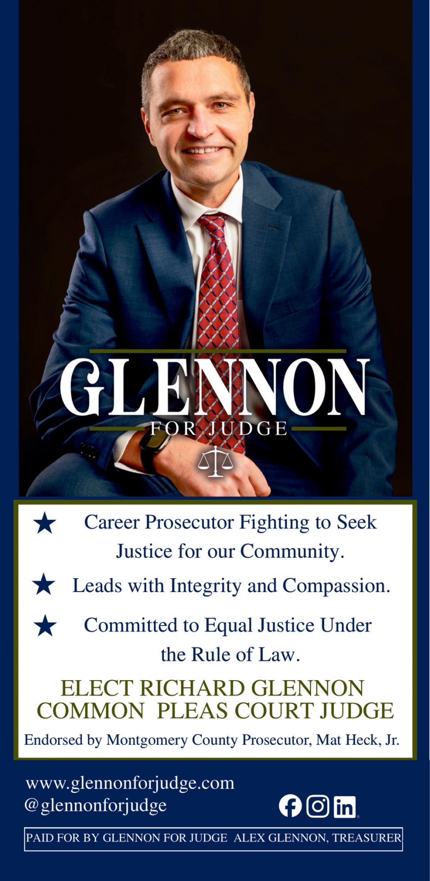 Glennon for Judge