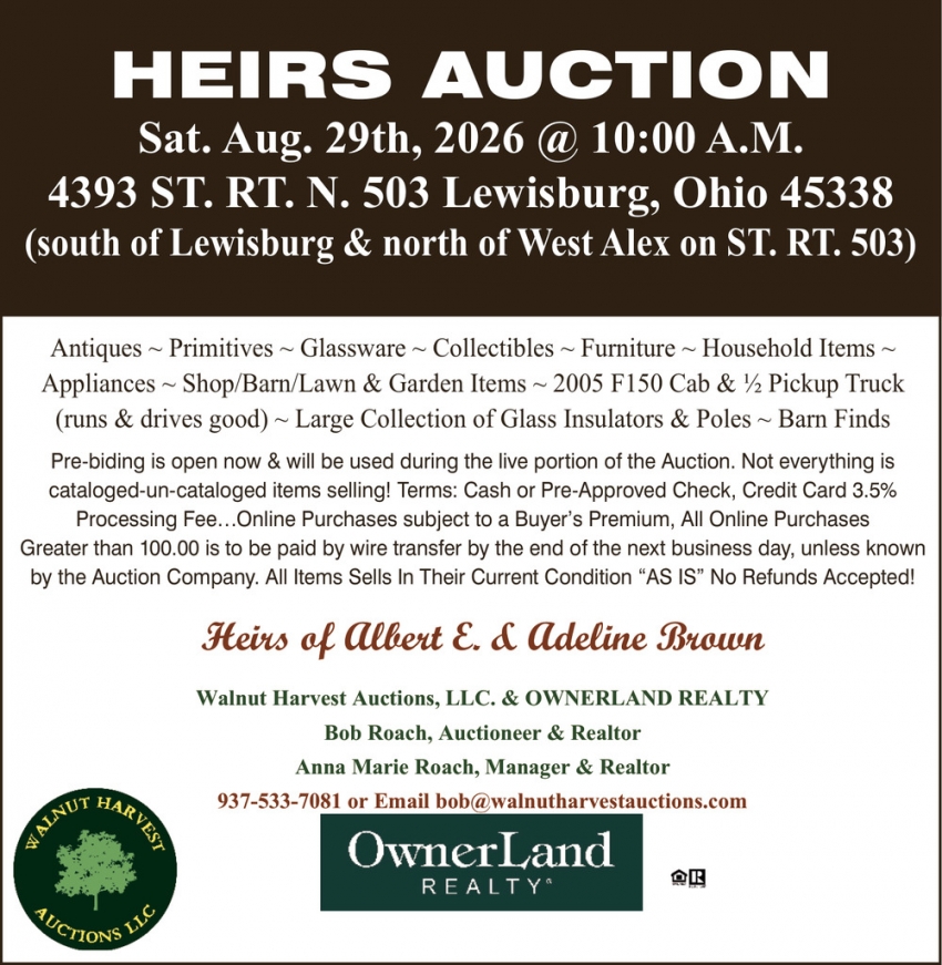 Walnut Harvest Auctions, LLC