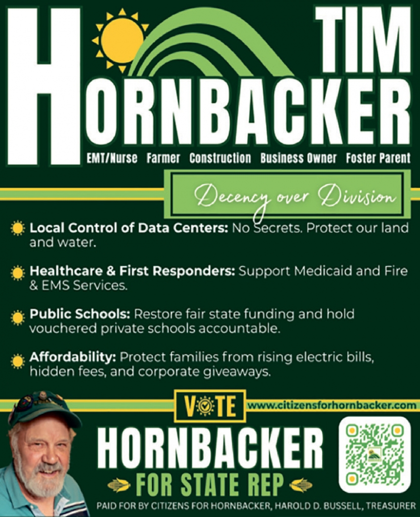 Tim Hornbacker for State Rep