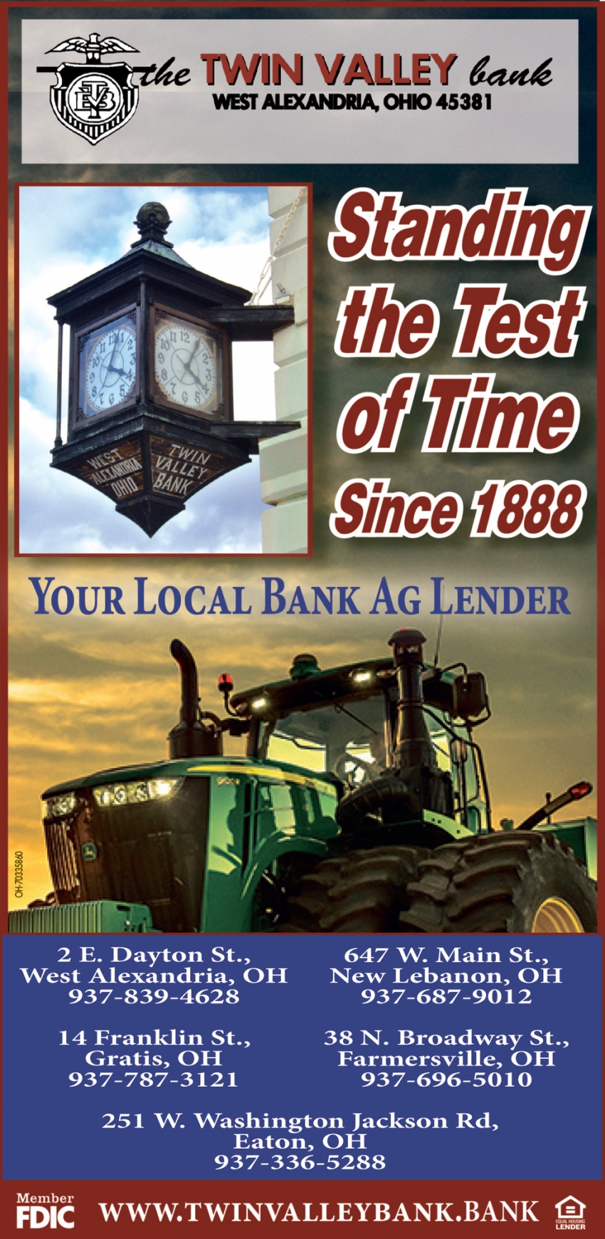 The Twin Valley Bank - West Alexandria