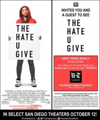 the hate you give us