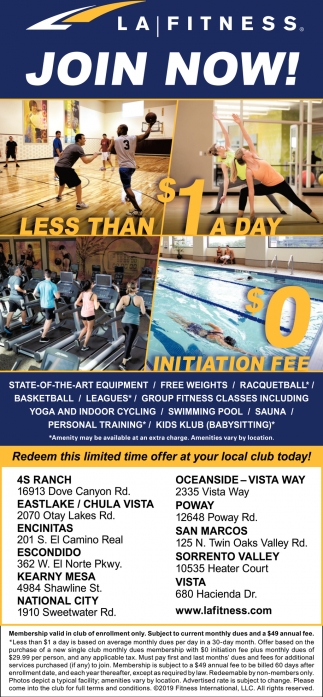 Join Now La Fitness Vista Ca