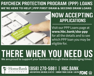 PayCheck Protection Program (PPP) Loans 