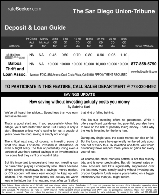 Deposit & Loan Guide