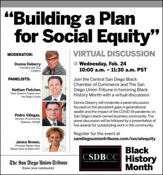 Building a Plan for Social Equity