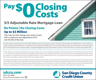 Pay $0 Closing Costs