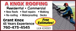 A Knox Roofing