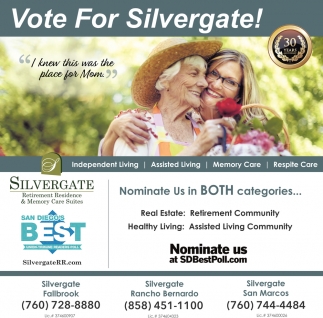 Vote for Silvergate