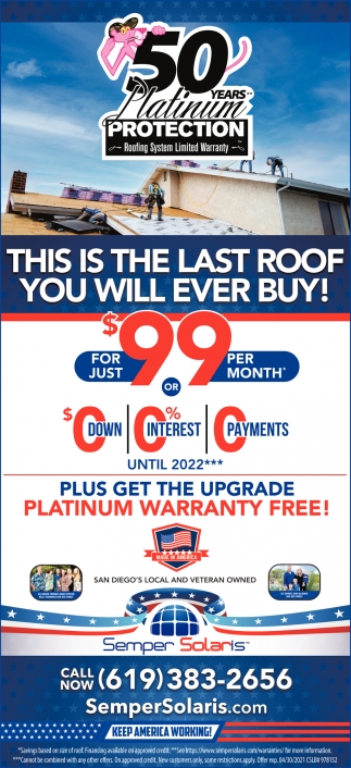 This Is The Last Roof You Will Ever Buy!