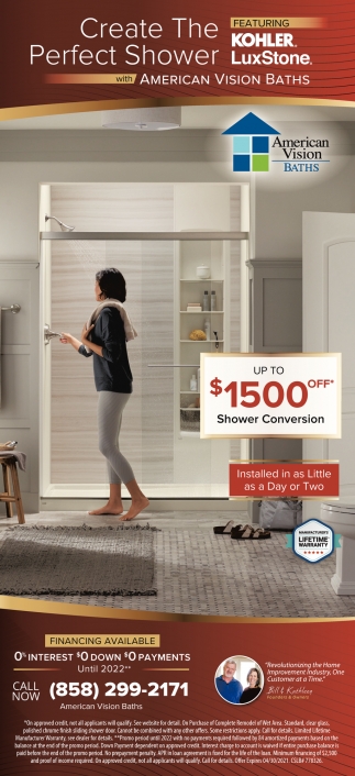 Create The Perfect Shower