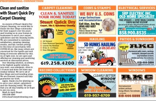 Clean & Sanitize with Stuart Quick Dry Carpet Cleaning