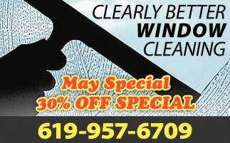 May Special 30% OFF Special