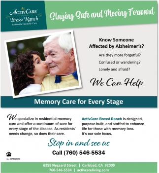 Memory Care for Every Stage